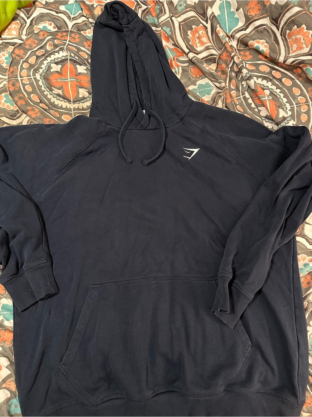 Gymshark navy blue hoodie XL